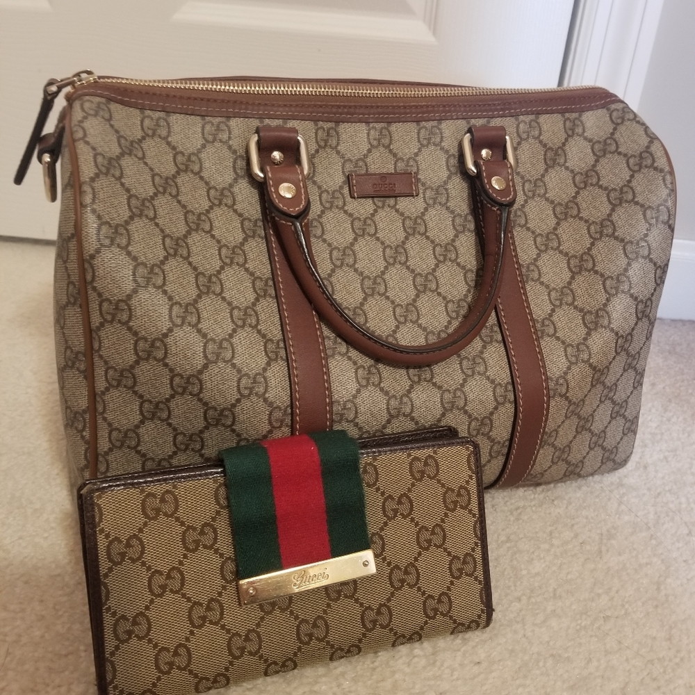 Authentic Gucci Boston Joy Handbag - Brand New, Medium Size NWOT